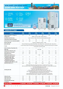 BƠM NHIỆT BÌNH TÍCH HỢP MEGASUN MGS-3.5-300