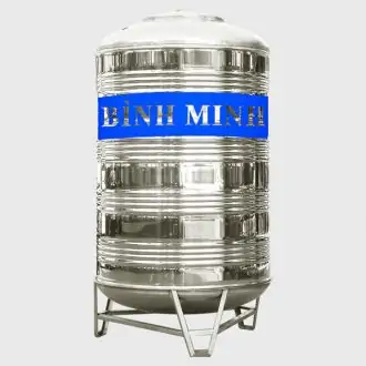 Bồn Nước Inox Đứng 1000L Bình Minh